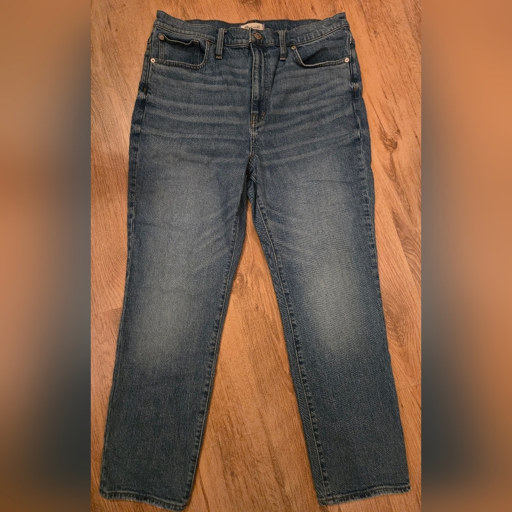 Madewell The High Rise Slim Boy Jean 32